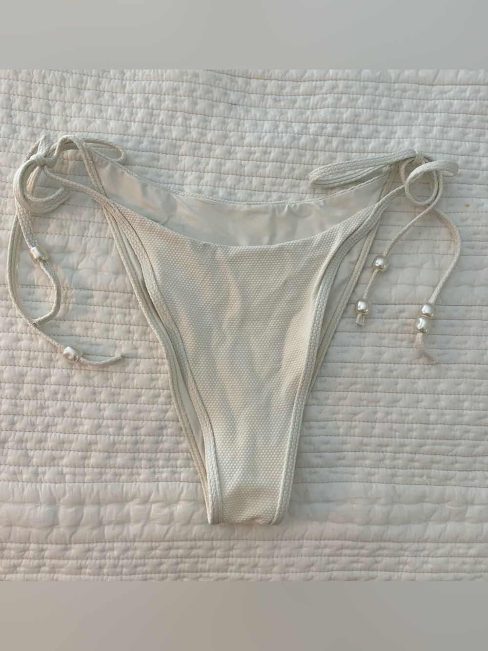 LSPACE Lucia bikini bottom cream